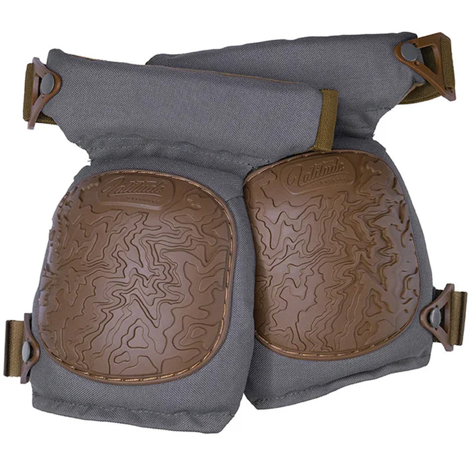 Latitude Grey Articulating Knee Pads for Hunters