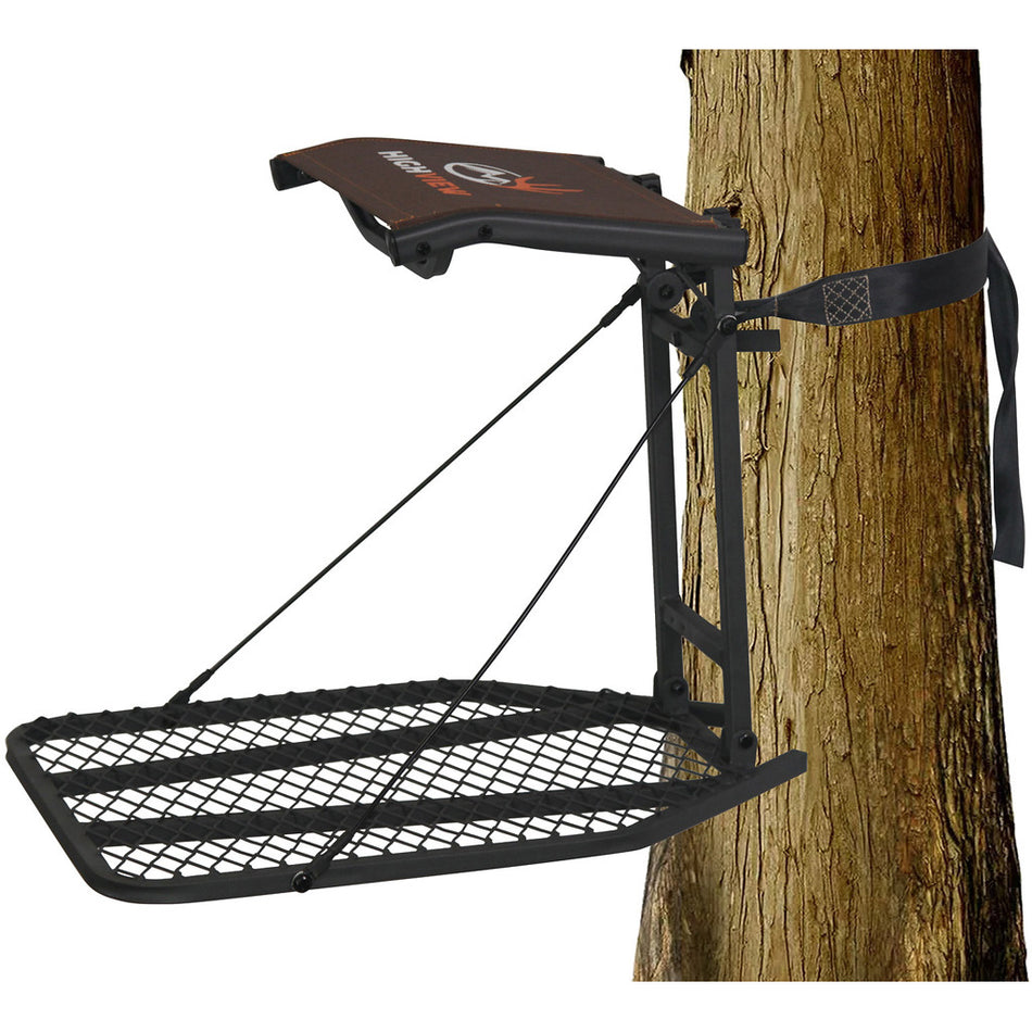 Trophy Harvester High View Hang-On Steel Treestand