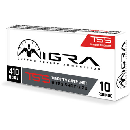 Migra Tungsten Custom Turkey Shotshell 410 ga. 3 in. 9 Shot 10 rd.