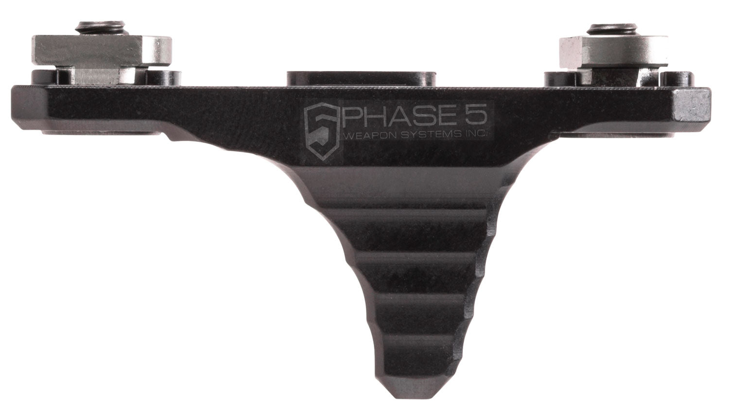 Phase 5 Weapon Systems Mini Hand Stop for M-LOK Rails Black Anodized 6061-T6 Aluminum