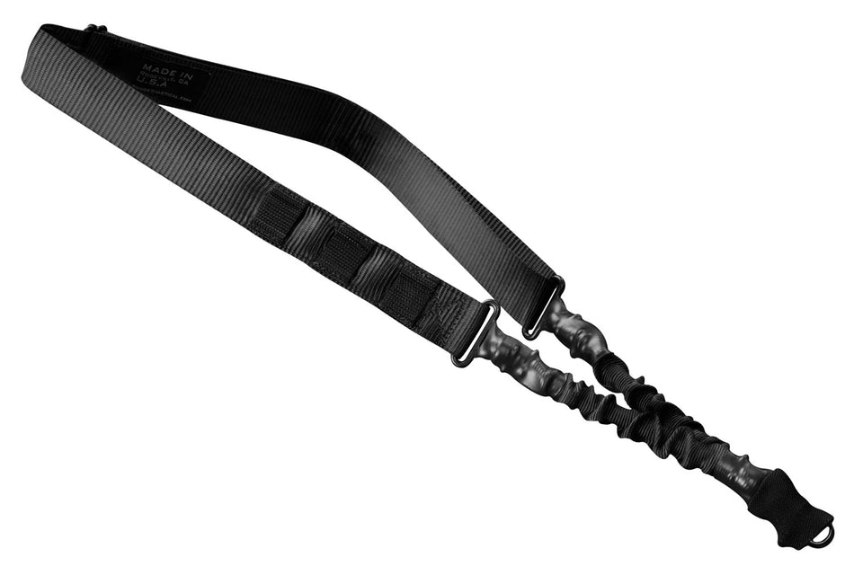 Phase 5 SLGBLK Single-Point Adjustable Bungee Sling Black Nylon MOLLE 24.5"-33.5"