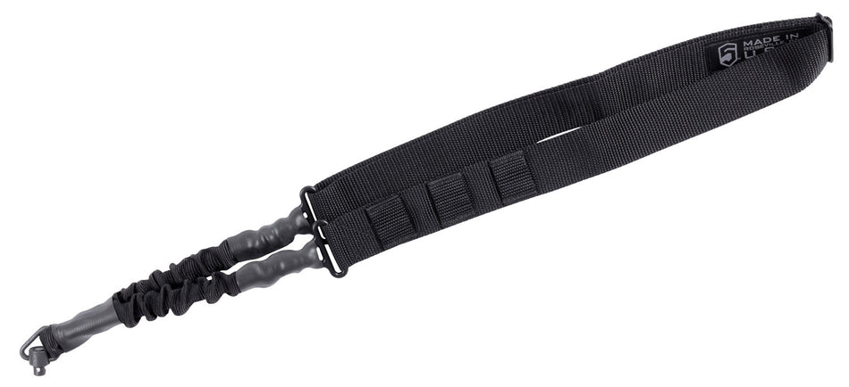 Phase 5 SLGQD Single-Point QD Connect Bungee Sling Black Nylon MOLLE 24.5"-33.5"