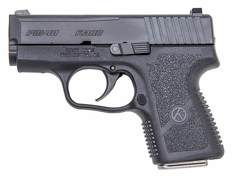KAHR PM40 40SW 3 BLK SS NS POL FRAME CA LEGAL