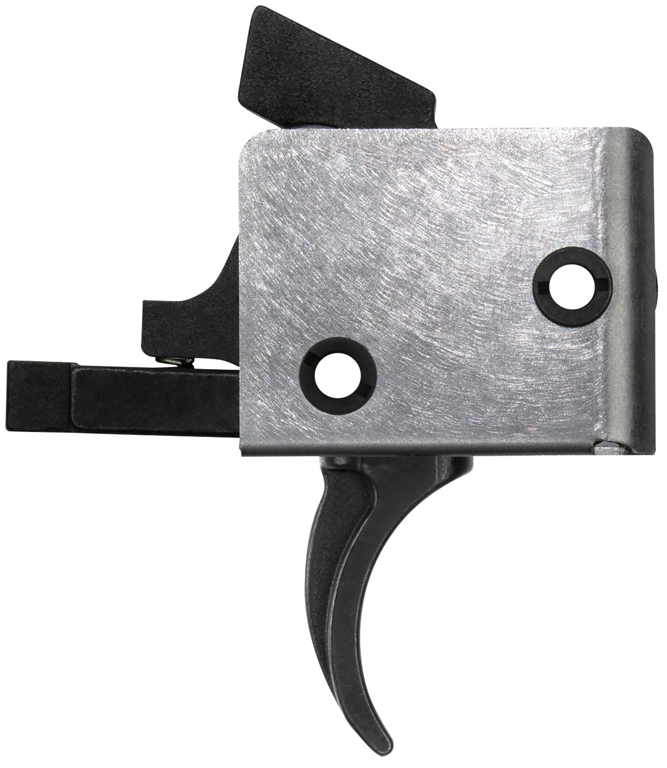 CMC Triggers 95503 AR-15/AR-10 9mm PCC Drop-In Single Stage Flat Trigger Bow Black/Silver 3-3.50 lbs