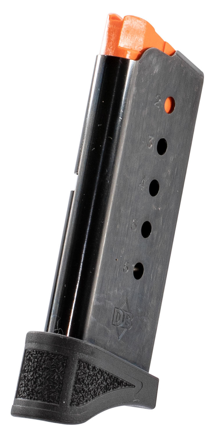 Diamondback DB9MAGG4E DB9 Gen 4 6rd 9mm Finger Extension Blued Steel Magazine