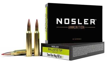 Nosler 7mm Remington Mag 40045 Ballistic Tip Spitzer Ballistic Tip 150 Grain