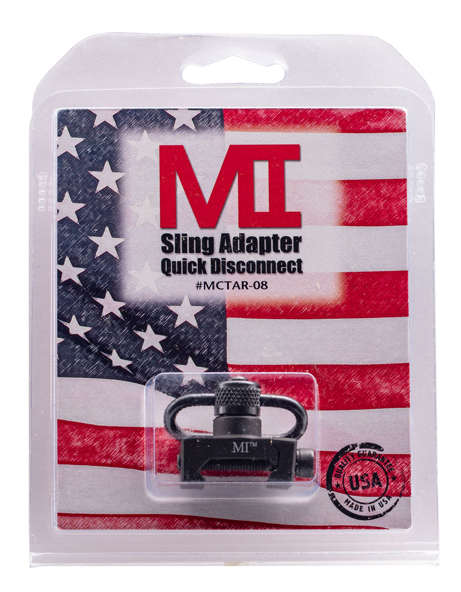 Midwest Industries QD Front Sling Adapter – Black Aluminum, Rail Mounted