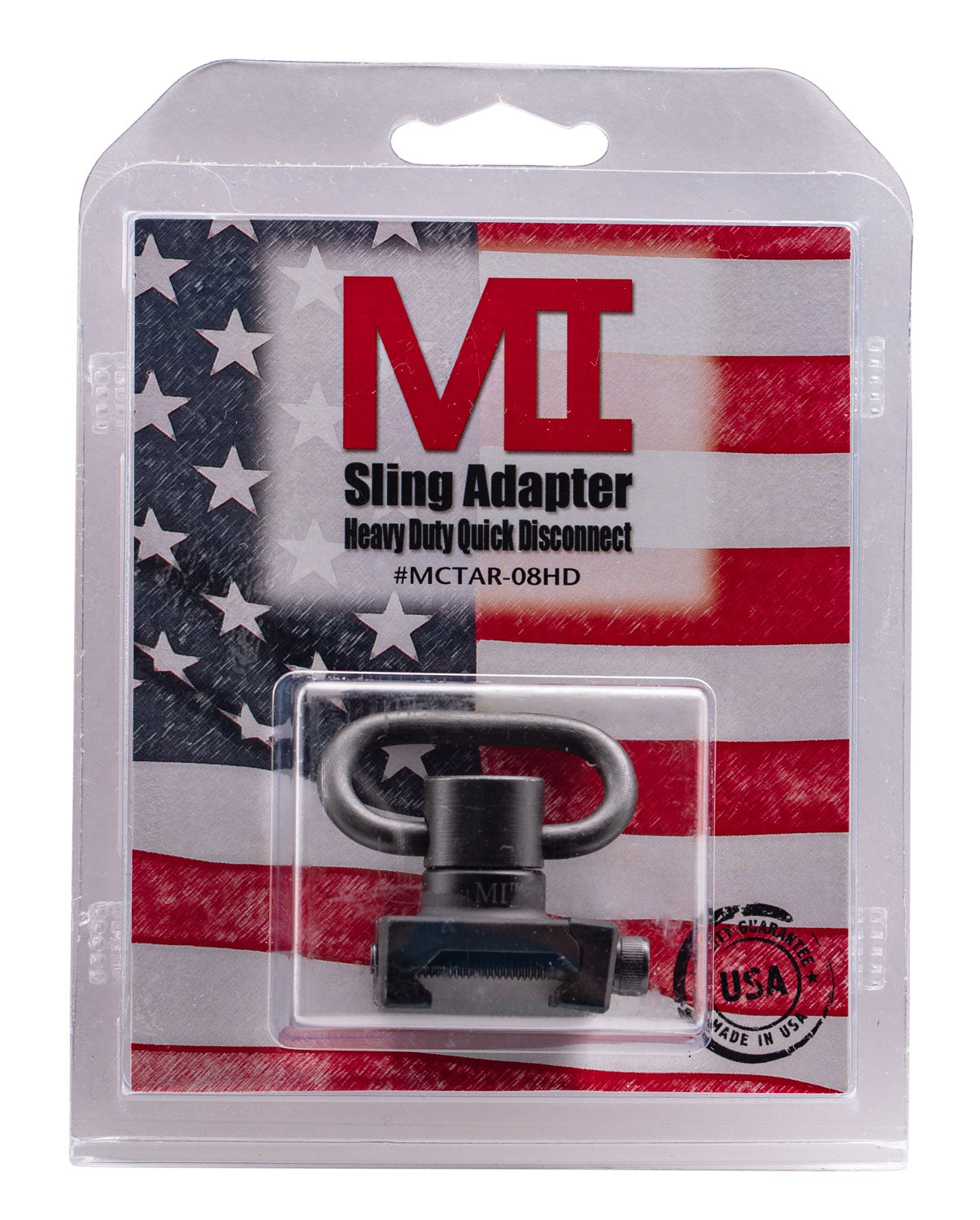 Midwest Industries MCTAR08HD QD Front Rail Sling Adapter HD Black Aluminum