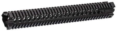 Midwest Industries MICRT15 T-Series AR-15 6061 Aluminum Black Anodized 15" Handguard