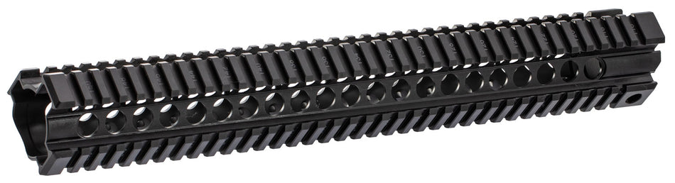 Midwest Industries MICRT15 T-Series AR-15 6061 Aluminum Black Anodized 15" Handguard