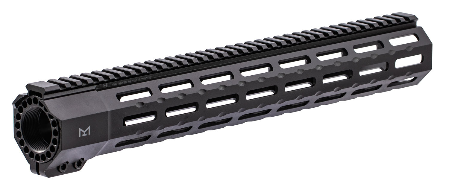 Midwest Industries MISP15M SP-Series AR-15 6061 Aluminum Black Anodized 15" Suppressor Handguard
