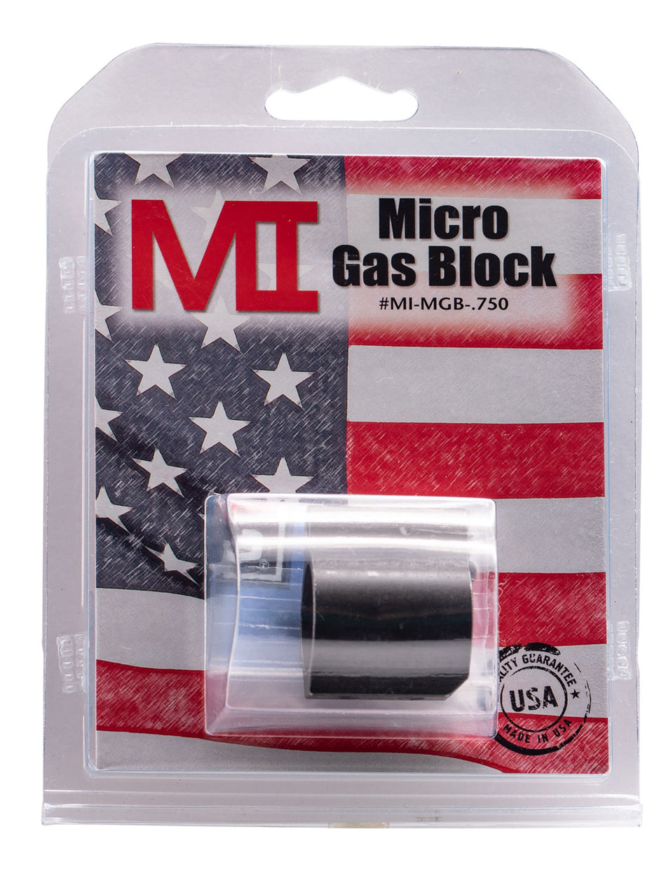 Midwest Industries Micro Gas Block MIMGB750 4140 Steel .750"