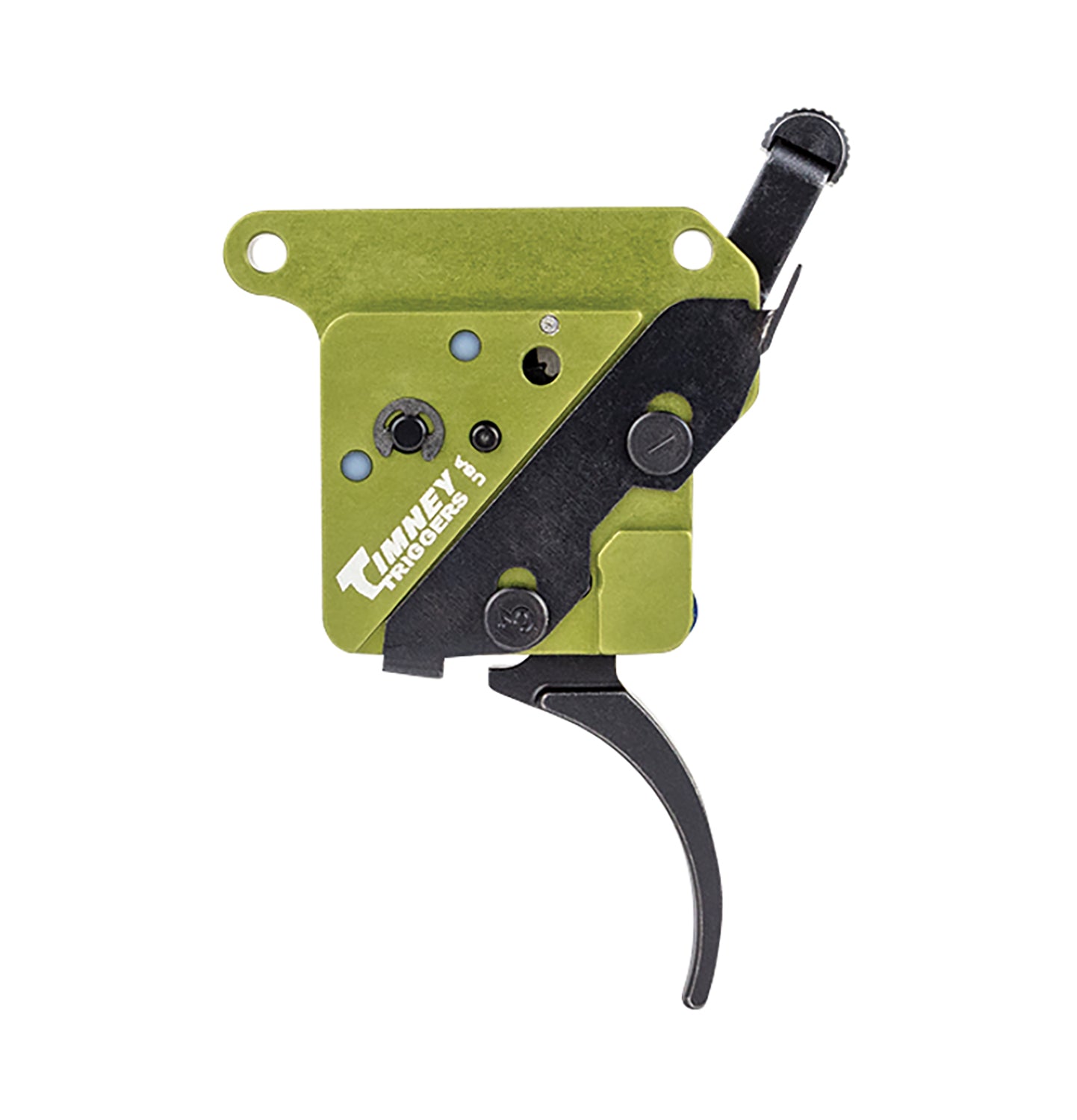 Timney Elite Hunter 510V2THIN Thin Curved Trigger 3 lbs Draw Weight Remington 700 Right Black/Green