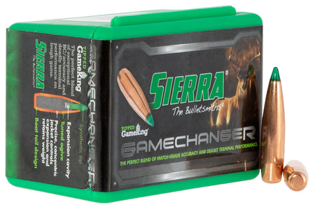 Sierra 6mm 90gr Tipped GameKing Hollow Point Boat Tail Bullets 50/Box