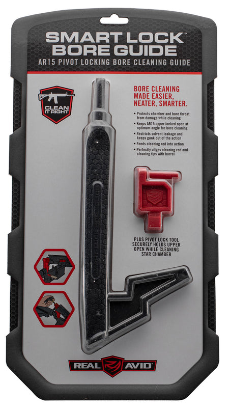 Real Avid AVSLBG AR-15 Smart Lock Bore Guide Includes Pivot Lock Polymer Resin