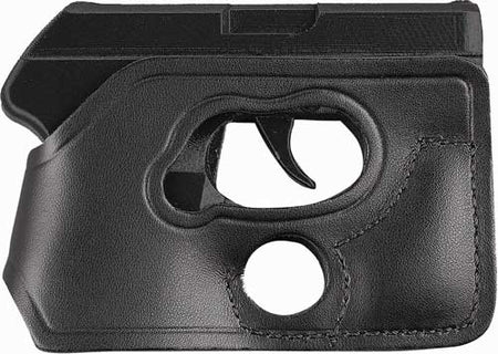 DeSantis Pocket Shot Ambidextrous Leather Holster for Kimber Solo Black