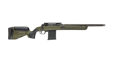 Savage Arms 32661 110 UltraLite Predator 6.5 Creedmoor 10+1, 18" Carbon Fiber Barrel, Hunter Green Stock