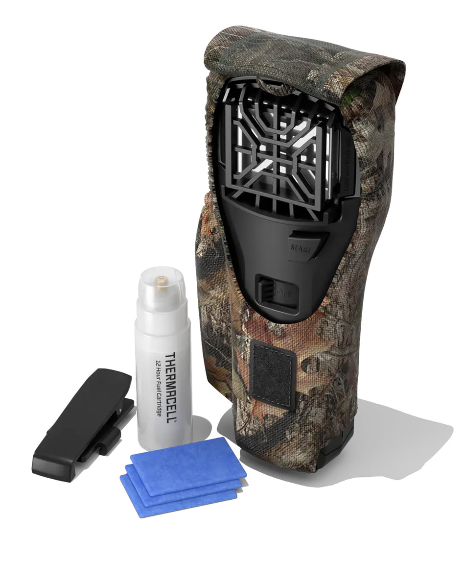 Thermacell MR300 Portable Mosquito Repeller Camo Finish 15 ft Protection Zone DEET-Free 12 Hour