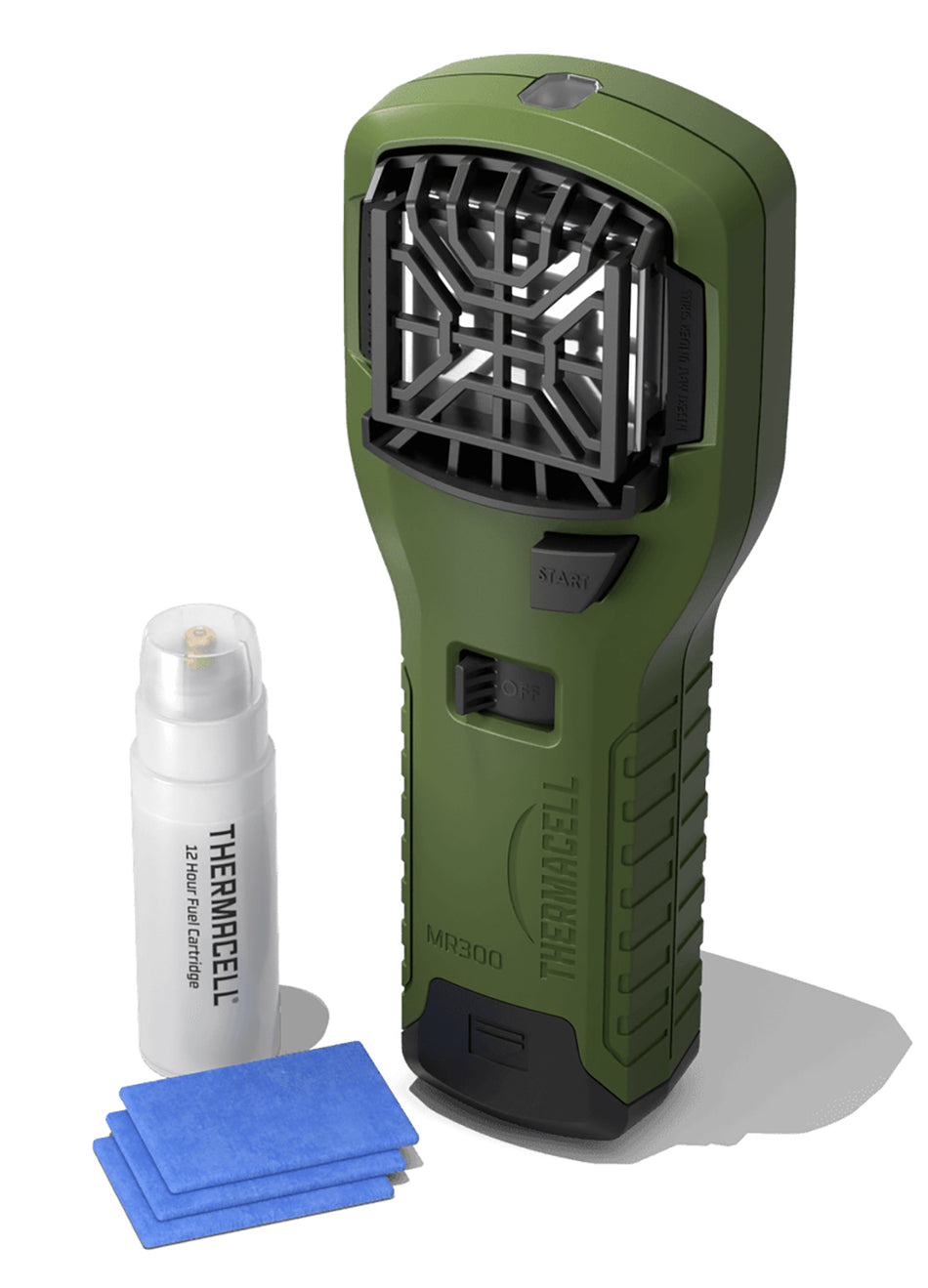Thermacell MR300 Portable Mosquito Repeller Olive Drab 15 ft Protection Zone DEET-Free 12 Hour