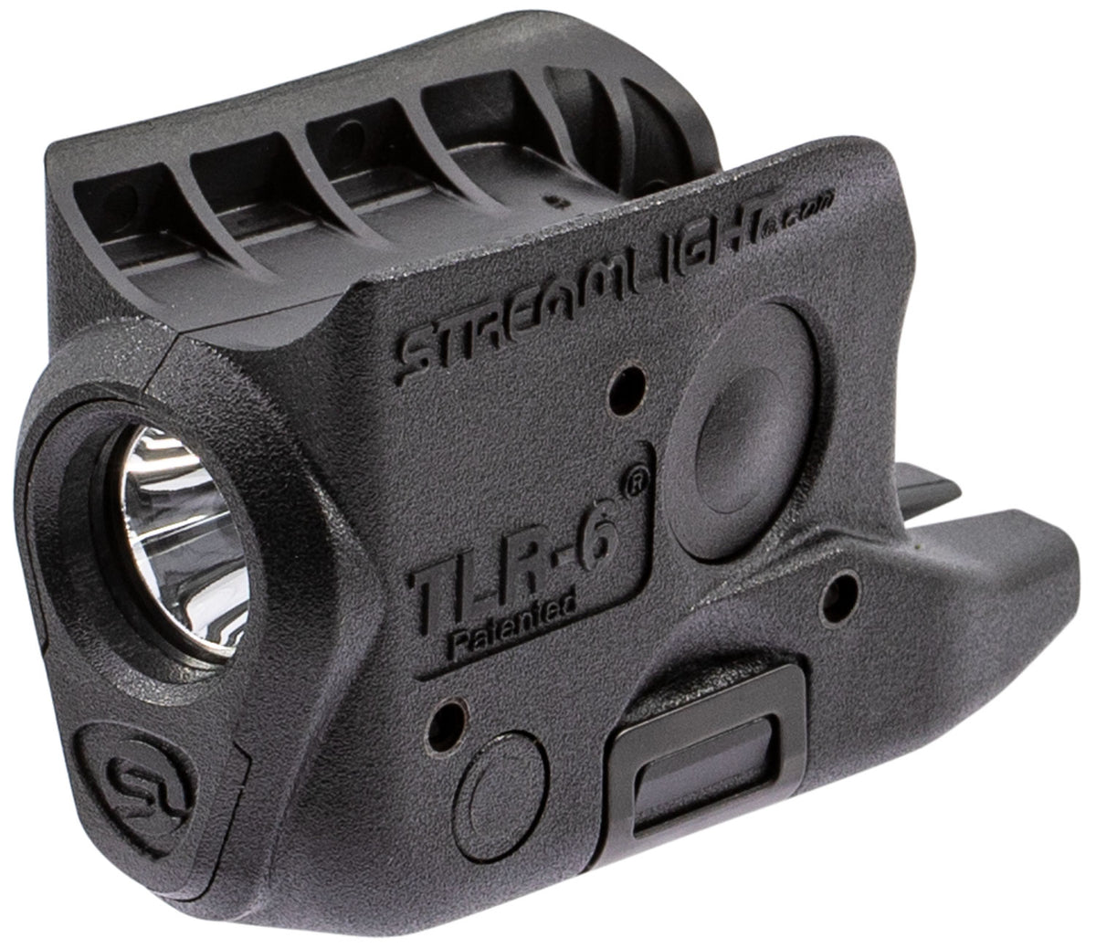 Streamlight TLR-6 Compact Gun Light, Glock 42/43, 100 Lumen LED, Light Only, Black