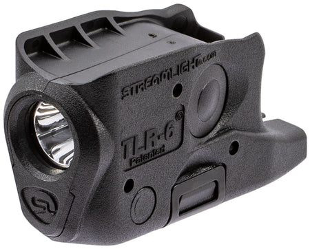 Streamlight TLR-6 Compact Gun Light, Glock 26/27/33, 100 Lumen LED, Light Only, Black