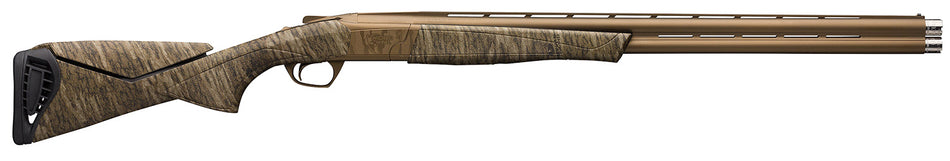 Browning Cynergy Wicked Wing 12 Gauge 3.5in 28in Barrel Shotgun - Burnt Bronze Cerakote, Mossy Oak Bottomland Stock