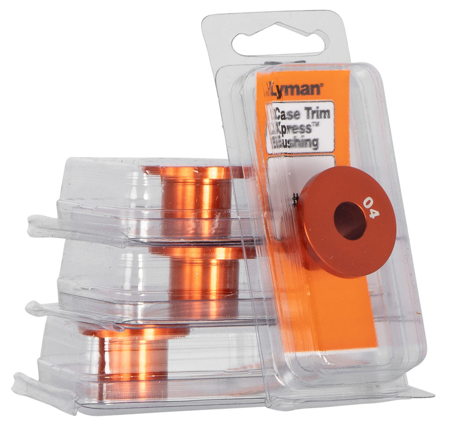 Lyman Brass Smith Case Trim Xpress Bushing #4 .300 AAC BLK/.17 Rem Mag