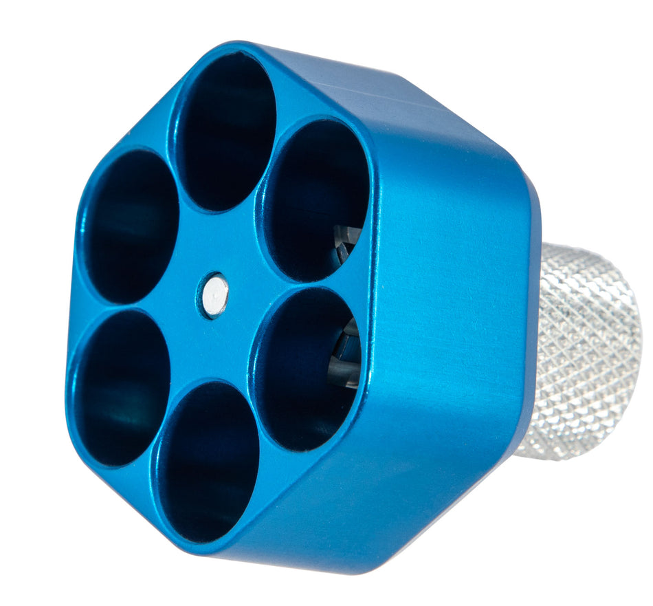 Pachmayr Competition Speedloader Aluminum Blue for Smith & Wesson N Frame Holds 6 Rounds
