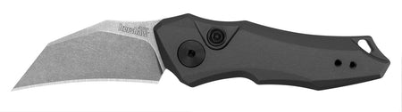 Kershaw Launch 10 7350 1.90" Folding Hawkbill Plain Stonewashed CPM 154 SS Blade Gray Anodized Aluminum Handle with Clip