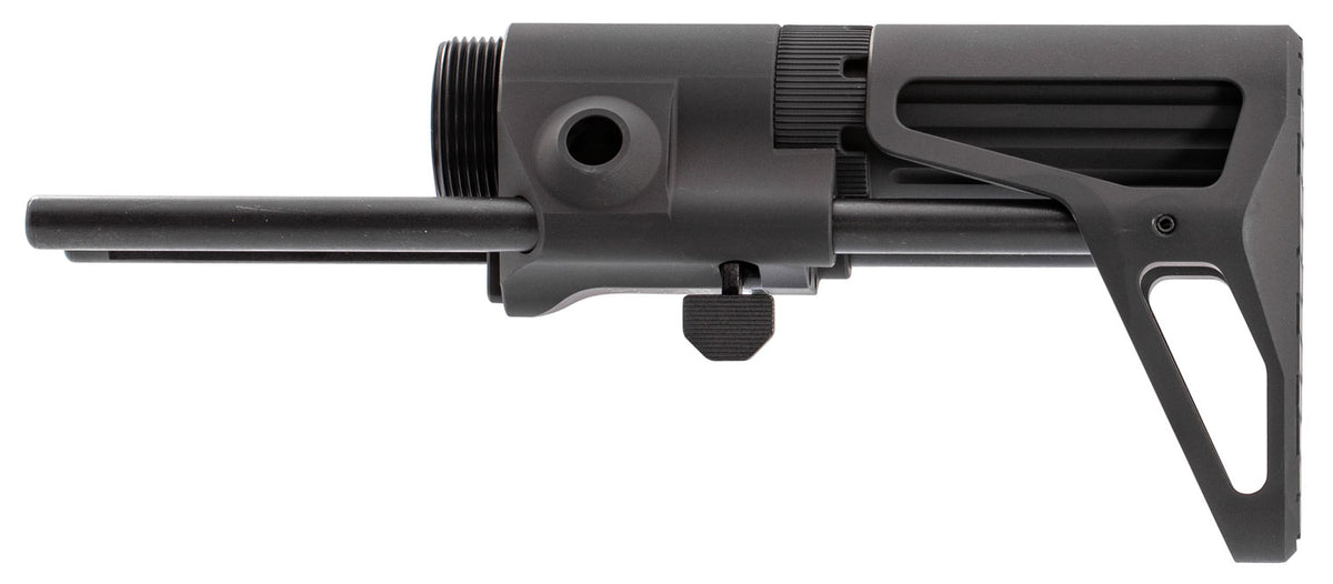 Maxim Defense CQB Gen 6 Collapsible AR-15 Buttstock, Black Anodized Aluminum, 4 Positions