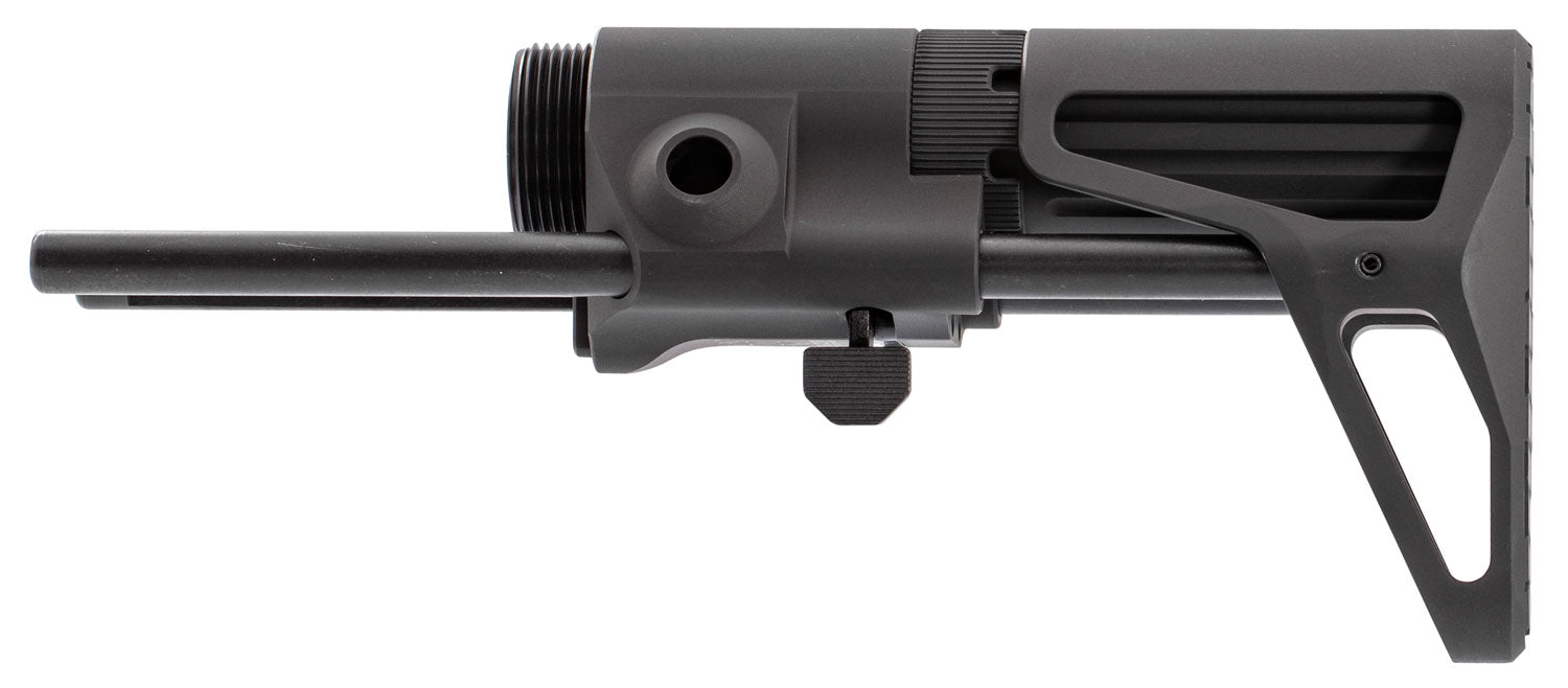 Maxim Defense CQB Gen 6 Collapsible AR-15 Buttstock, Black Anodized Aluminum, 4 Positions
