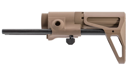 Maxim Defense CQB Gen 7 Collapsible AR-15 Stock, FDE Mil-Spec Anodized Aluminum, 4 Positions
