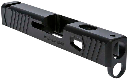 Rival Arms Precision Pistol Slide A1 Black QPQ Stainless Steel RMR Cut Sights Glock 43 Gen3 9mm