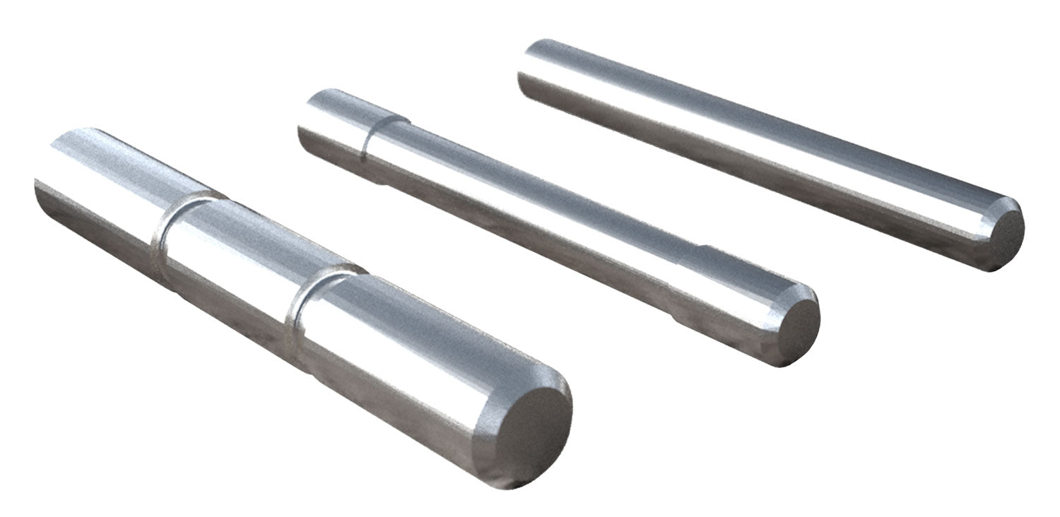 Rival Arms Titanium Frame Pin Kit for Glock Gen3 Silver (Excludes Models 36/42/43)