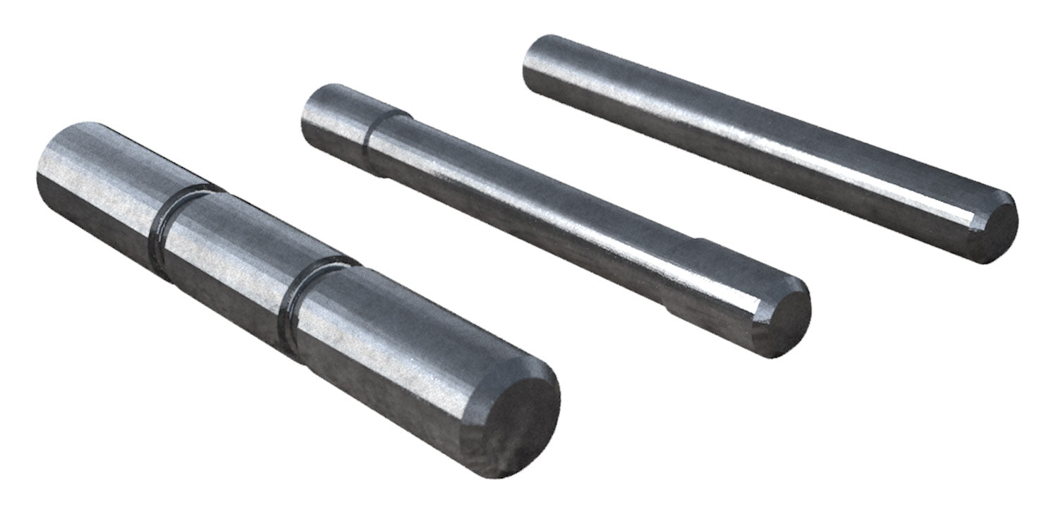 Rival Arms Stainless Steel Frame Pin Kit for Glock Gen3 Silver (Excludes Models 36/42/43)