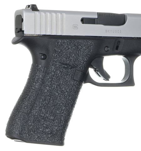 Talon Grips 385R Black Textured Rubber Adhesive Grip, Glock 43X/48