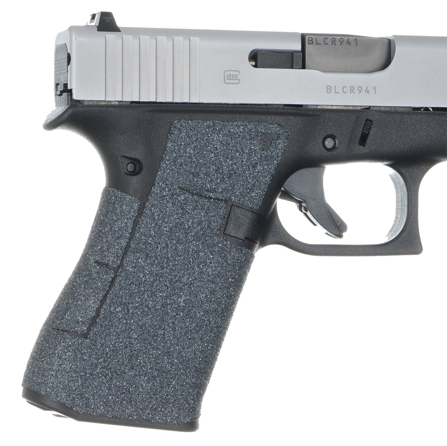 Talon Grips 385G Black Granulate Adhesive Grip Wrap, Glock 43X/48