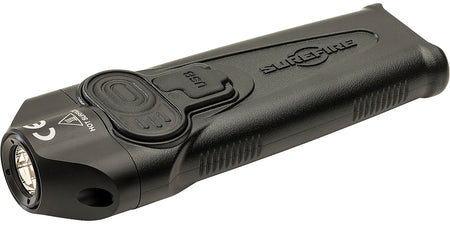SureFire Stiletto PLRA Slim Pocket Light Black 650 Lumens White LED USB Rechargeable