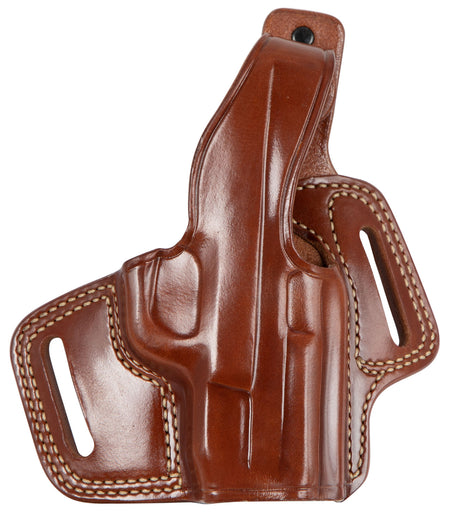 Galco Fletch FL662 OWB Tan Leather Belt Slide Holster Fits Springfield XD-S & Taurus G2s RH