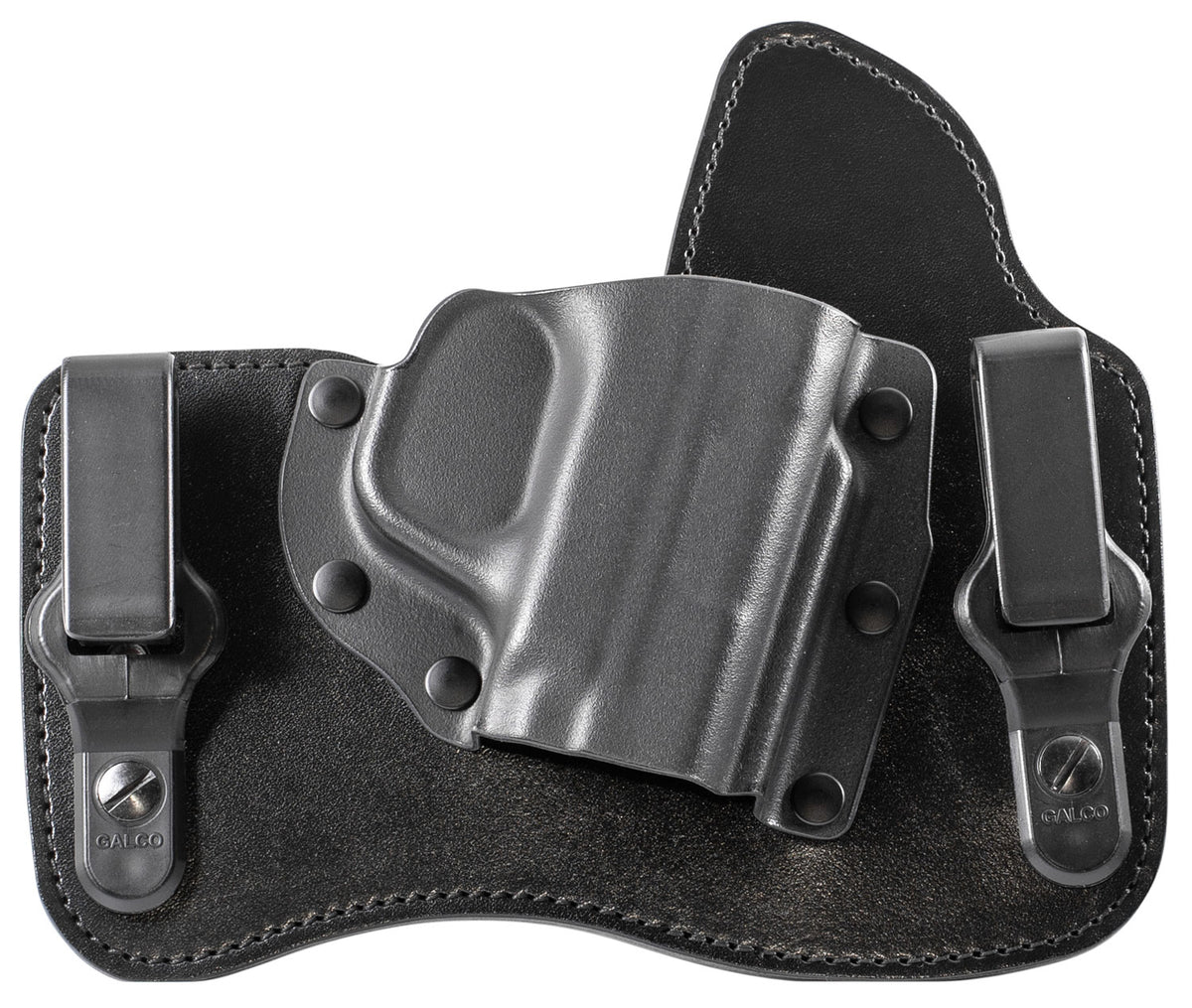 Galco KingTuk Deluxe KT826B IWB Tuckable Black Kydex/Leather Holster S&W M&P Shield 45 RH