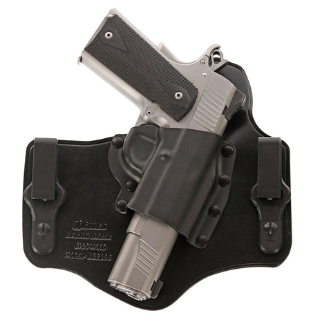 Galco KingTuk Classic KC600B IWB Tuckable Black Kydex/Leather Holster Glock 42 1.75" Belt RH