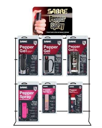 Sabre Max Appeal Retail Counter Display Rack