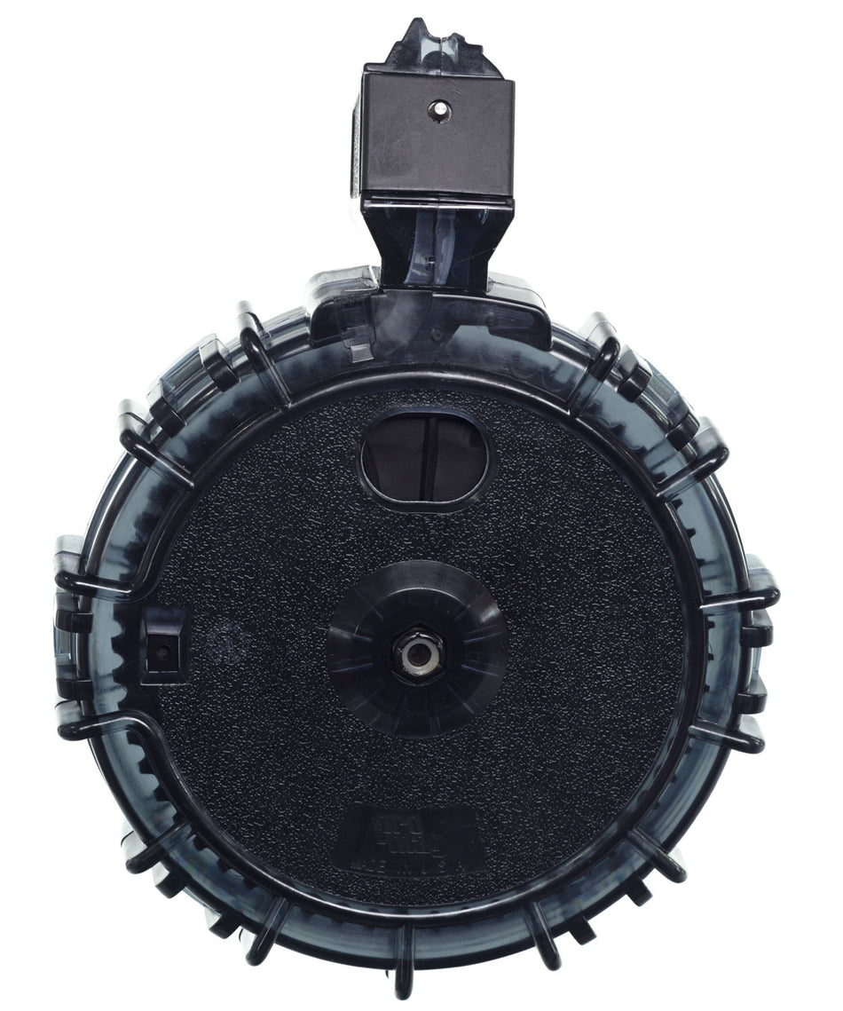 ProMag RUGA28 Ruger 10/22 Charger 55rd .22 LR Drum Magazine Smoke Polycarbonate