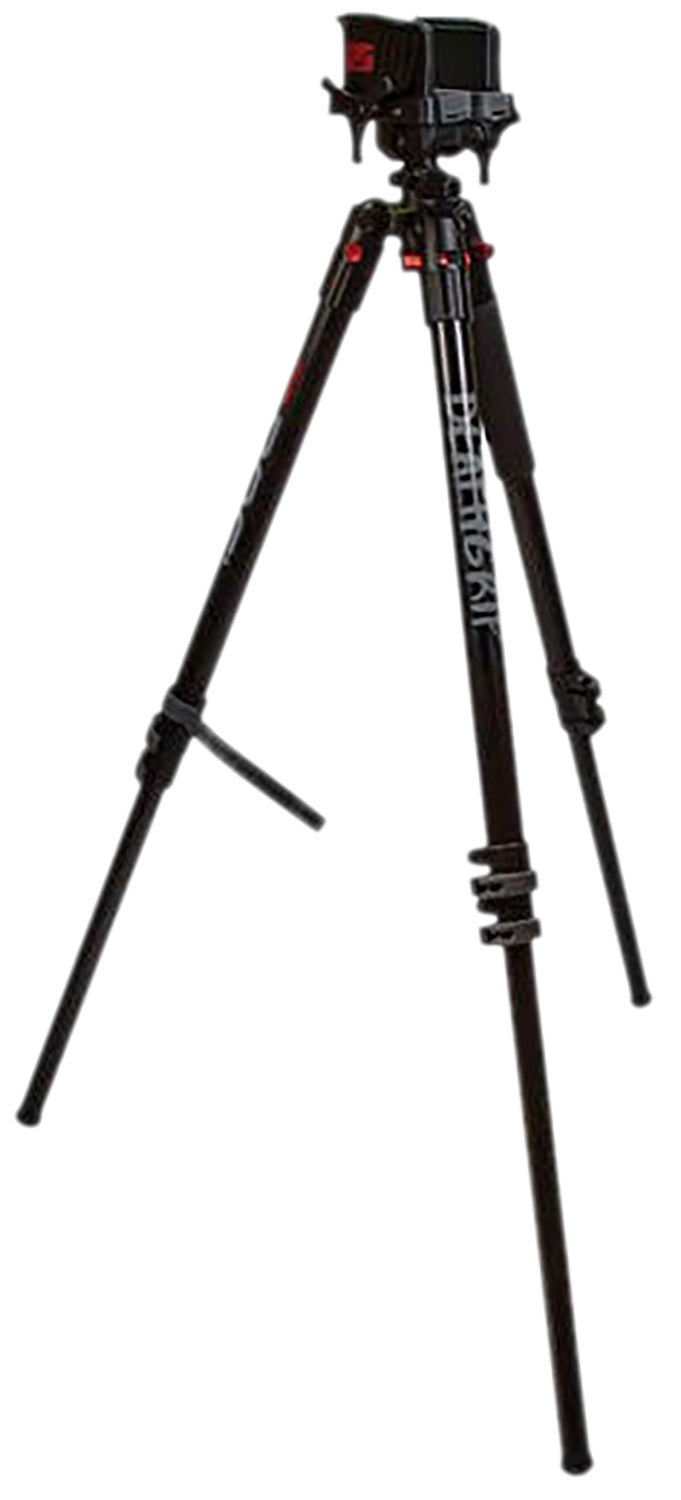 Bog-Pod DeathGrip Aluminum Tripod Black 7"-59" with 360 Degree Pan and Clamping Head