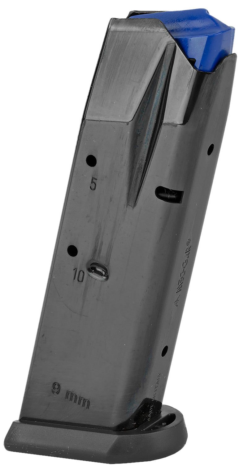 Mec-Gar MGCZCOMP10B CZ P-01/75 Compact/PCR 9mm 10-Round Blued Carbon Steel Magazine