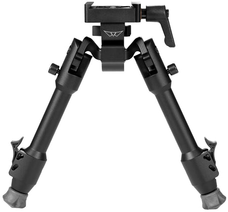 Warne 7902M Skyline ARCA Bipod Black Aluminum 6.9"-9.1"