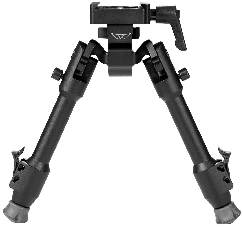 Warne 7902M Skyline ARCA Bipod Black Aluminum 6.9"-9.1"