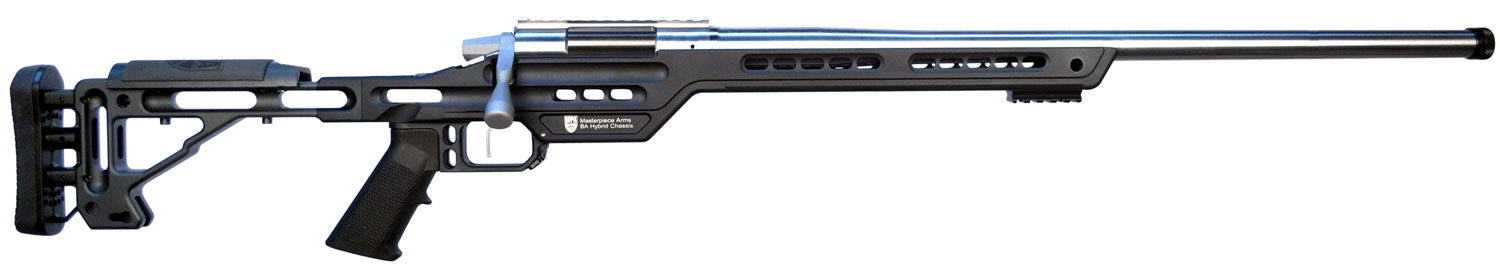 MasterPiece Arms PMR Bolt-Action Rifle, 6.5 Creedmoor, 10+1, 24" Barrel, Polished Black Chassis Stock