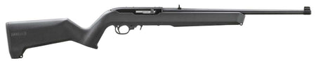 Ruger 10/22 Magpul MOE X-22 Stock, 18.5" Non-Threaded Black/Blued Rifle, 10-Round
