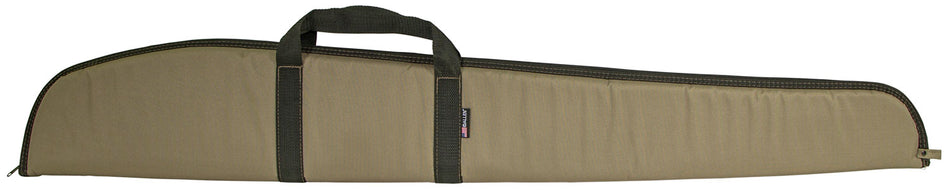 Allen Durango 52-Inch Black/Tan Shotgun Case – Rugged Endura Fabric, Foam Padded, Zippered Pockets